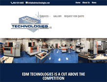 Tablet Screenshot of edmtechnologies.net